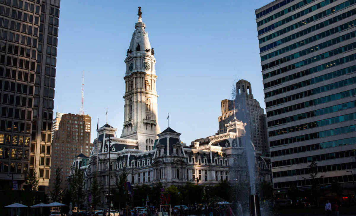 Philadelphia City Hall on June 15, 2019. (Petr Svab/The Epoch Times)