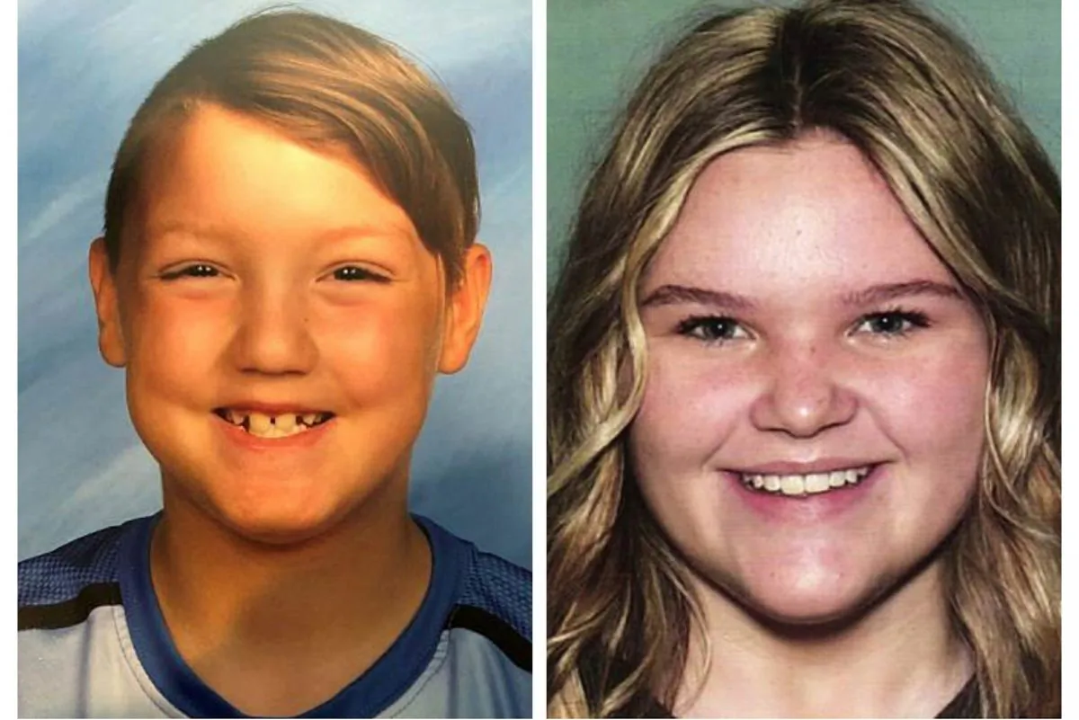 Joshua “JJ” Vallow (L) and Tylee Ryan. (National Center for Missing & Exploited Children/AP)