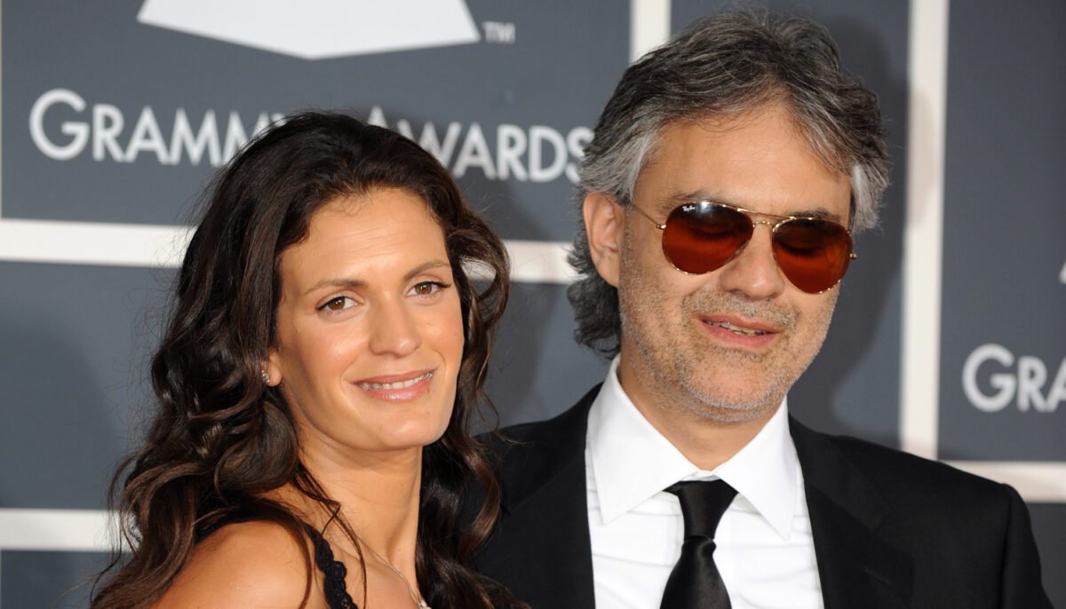 Tenor Andrea Bocelli And Wife Veronica Sing Charming Romantic Duet In   Bocelli And Wife I 1200x686 