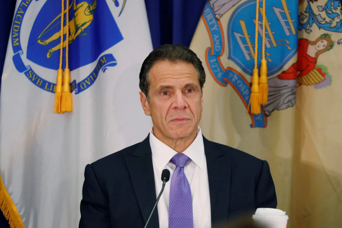 New York Governor Andrew M. Cuomo in New York City on Oct. 17, 2019. (Lucas Jackson/Reuters)