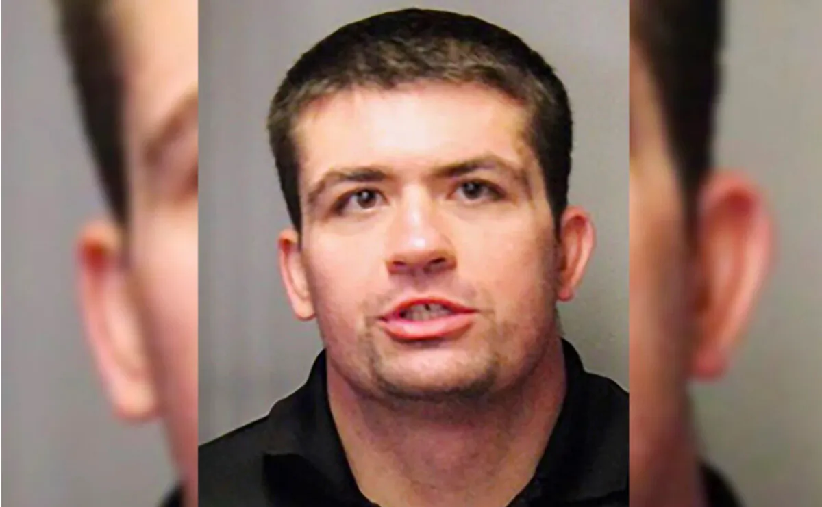 Thomas Andrews is suspected of planning a mass shooting at the UPS facility in Sunnyvale in Silicon Valley, California, after he texted threats to his boss and a huge stockpile of guns, ammunition, and body armor was found in his appartment (Sunnyvale Police Department)