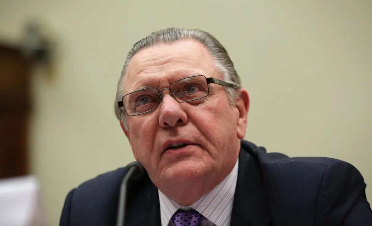 Retired Gen. Jack Keane, former vice chief of staff of the U.S. Army, testifies during a joint hearing on Capitol Hill in Washington, on July 15, 2014. (Alex Wong/Getty Images)