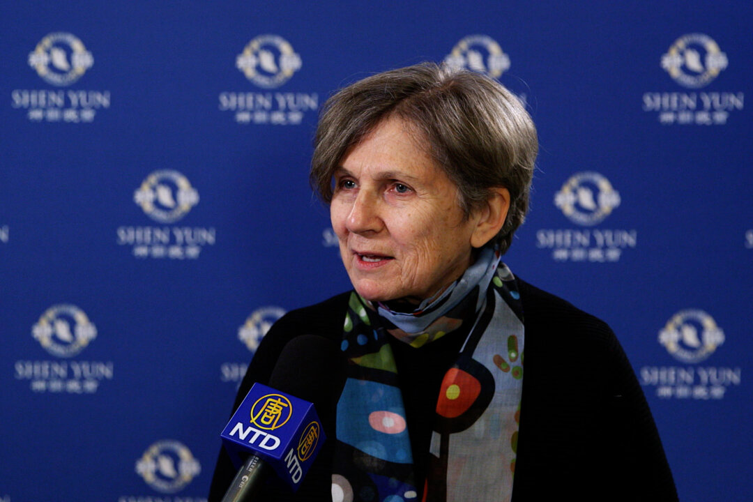 Estelle Lamoureux, Chair of Education for the Canadian Commission for UNESCO and for the Manitoba Association for Rights and Liberties, attended Shen Yun Performing Arts at the Centennial Concert Hall in Winnipeg, Manitoba, on March 4, 2020. (NTDTV)