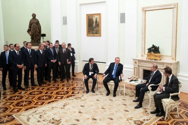 The Turkish and Russian leaders-talks in Moscow