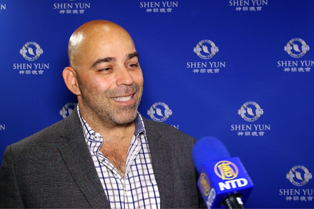 Fred DePalma, owner of eight martial arts schools and ninth degree black belt in karate, attended Shen Yun Performing Arts at the Phoenix Orpheum in Arizona, on March 5, 2020. (NTD Television)