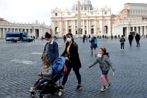 CORONAVIRUS-VATICAN-FIRST CASE