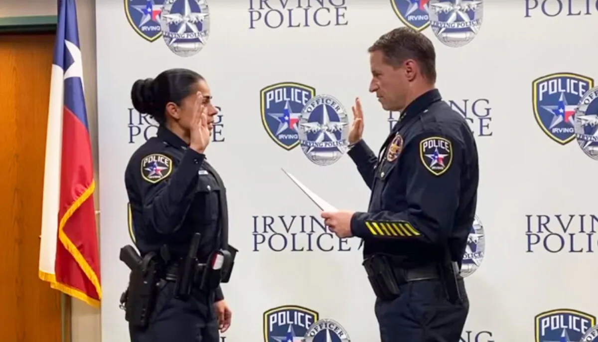 (Facebook Video Screenshot | Irving Police Department)