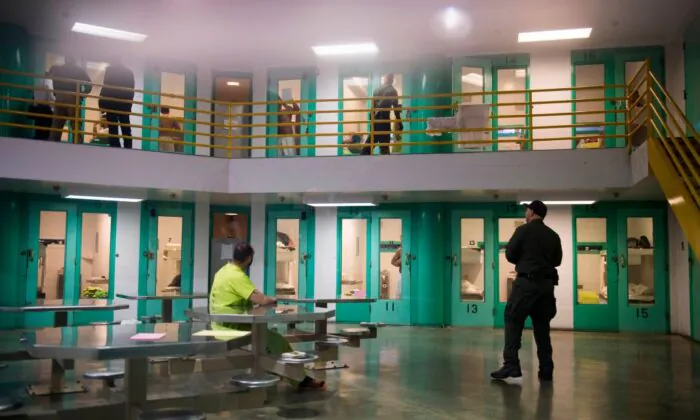 A stock photo shows a U.S. jail (Robyn Beck/AFP via Getty Images)