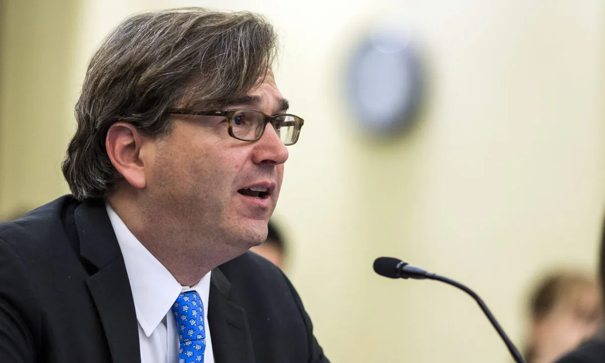 Former Council of Economic Advisers Chairman Jason Furman speaks during a forum held by Democratic members of the House Ways and Means Committee discussing Republican tax legislation and the U.S. economy, in Washington on Dec. 13, 2017. (Zach Gibson/Getty Images)