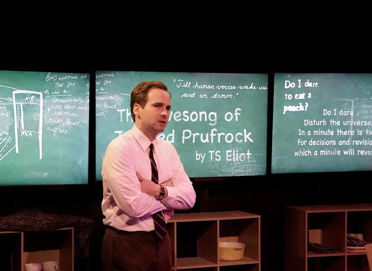 John Kennedy Toole (Ryan Spahn), author of "A Confederacy of Dunces," who also taught poetry to highschoolers. (Ken Howard)