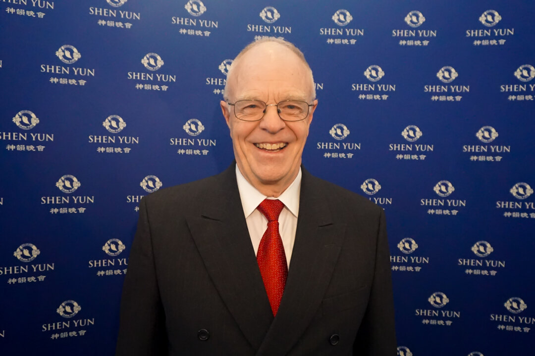 Bob Brotzman, a voice over artist, attended Shen Yun Performing Arts for the fifth time in Fairfax, Virginia, March 11, 2020. (NTD Television)