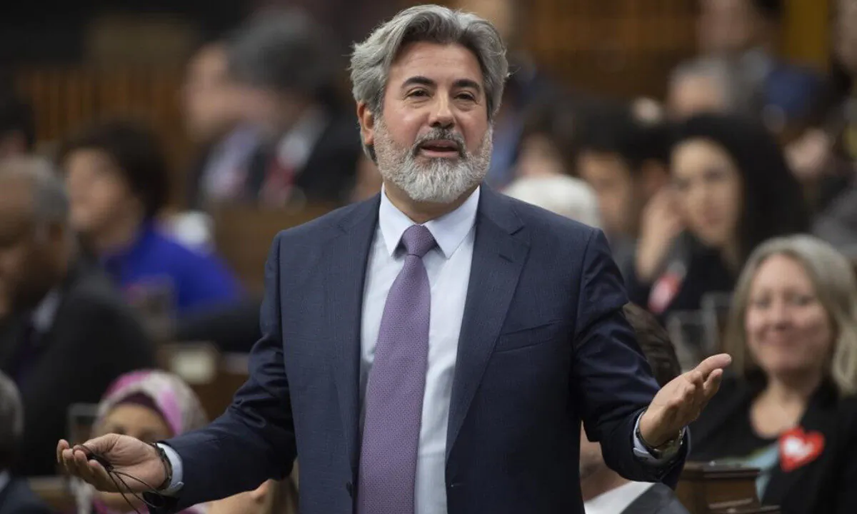Leader of the Government in the House of Commons Pablo Rodriguez responds to a question during Question Period in the House of Commons in Ottawa on March 10, 2020. (Adrian Wyld/The Canadian Press) 