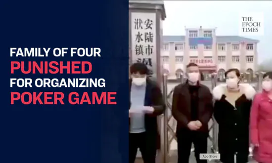 Family of Four Punished for Organizing Poker Game Despite Coronavirus Quarantine