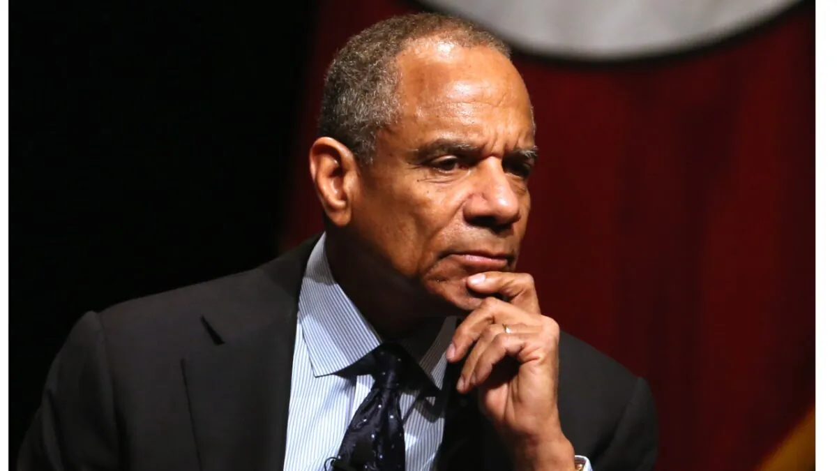 American Express chairman and CEO Kenneth Chenault looks on during the White House Summit on Cybersecurity and Consumer Protection in Stanford, California, on Feb. 13, 2015. (Justin Sullivan/Getty Images)