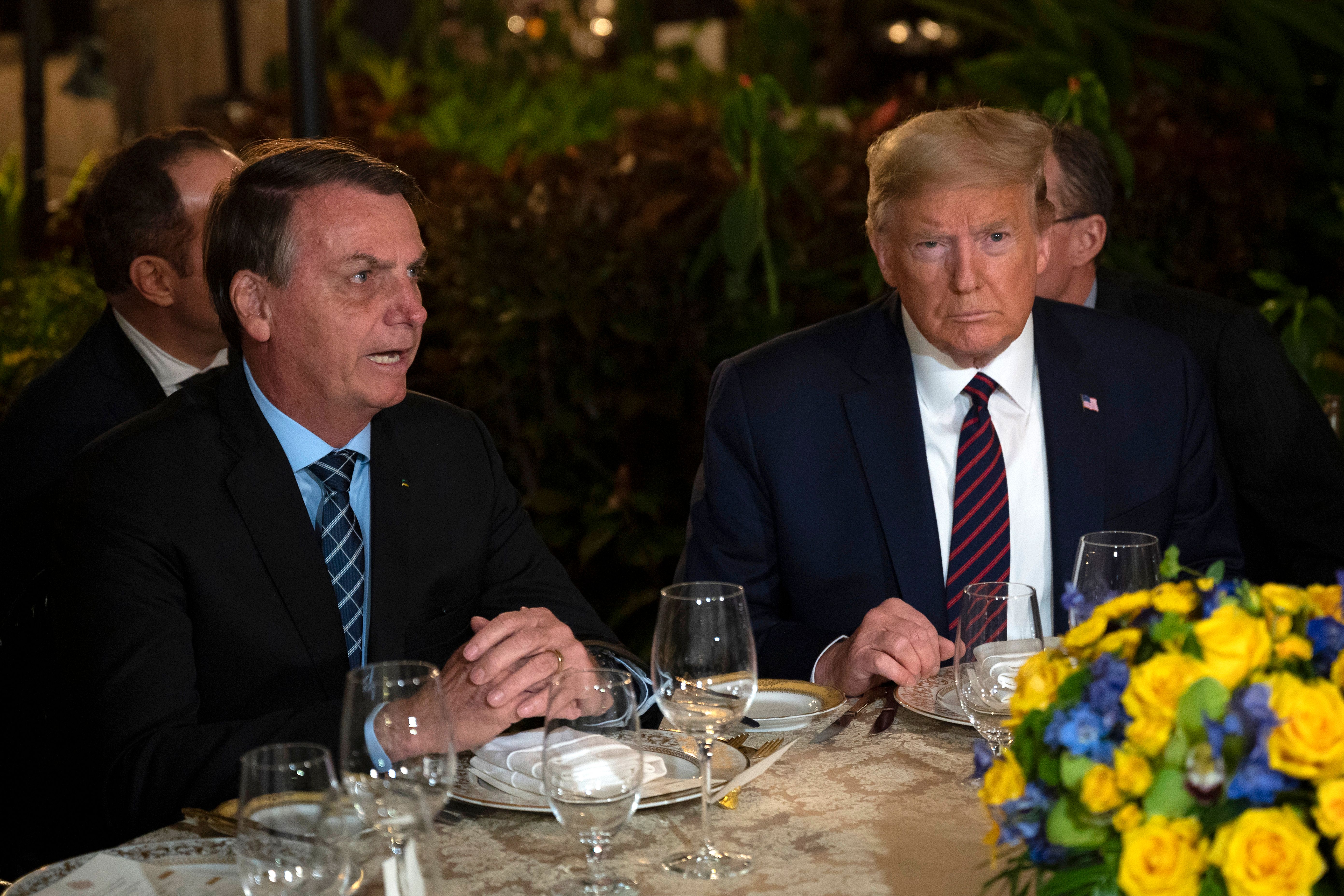 trump and bolsonaro