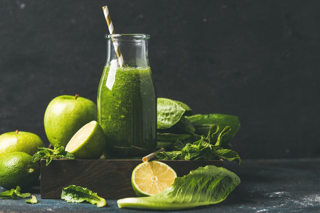Apples, limes, and greens are all excellent foods for someone feeling under the weather. (Foxys Forest Manufacture/Shutterstock)