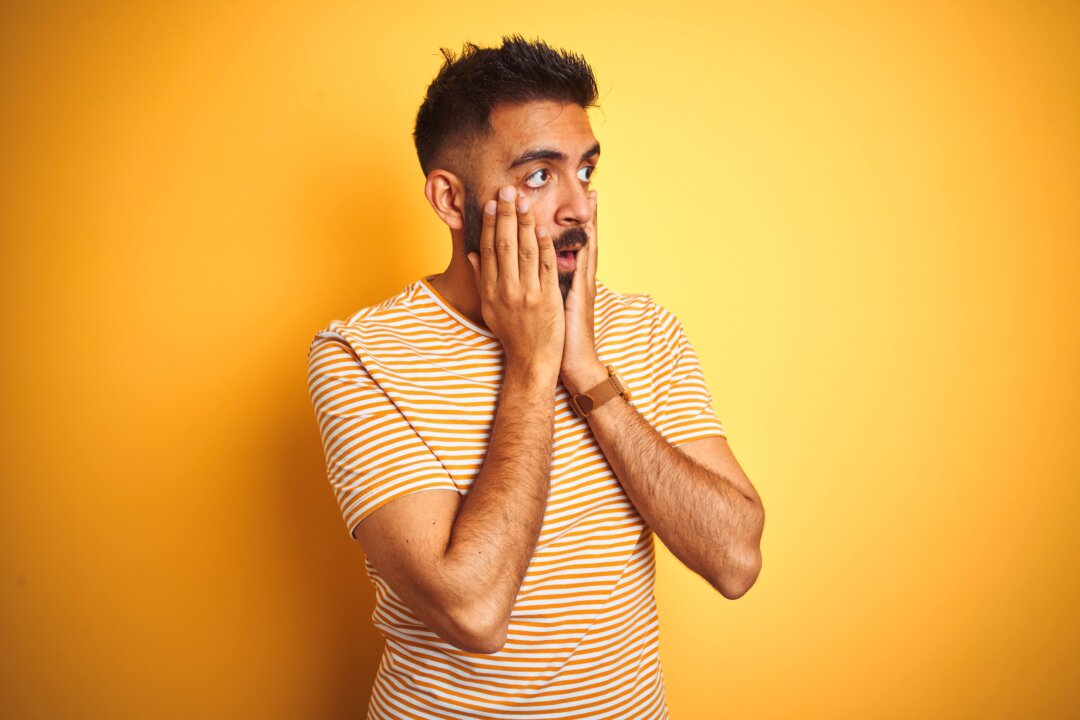 It takes time, but we can retrain the habit of touching our face to make it less likely we catch an infection. (Krakenimages.com/Shuttertock)