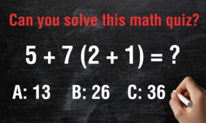 Here's a Math Problem Designed for Middle School but Harder Than It Looks–Can You Solve It?