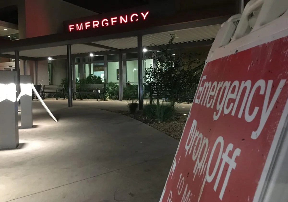 The emergency room at a hospital in Tucson, Arizona, on Nov. 5, 2019. (Sebastien Vuagnat/AFP via Getty Images)