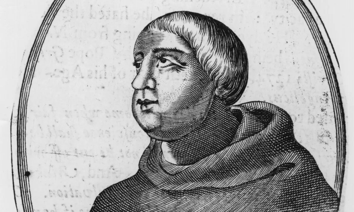 Circa 1270, Saint Thomas Aquinas (1225-1274), the Italian philosopher and theologian. (Hulton Archive/Getty Images)