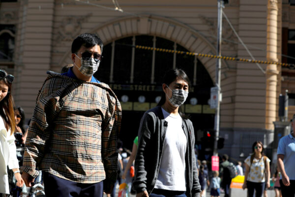 face masks melbourne australia coronavirus