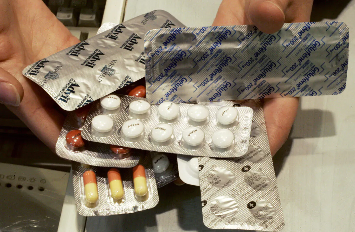 The most commonly used medicines based on ibuprofen, an anti-inflammatory drug, in a file photograph. (Jack Guez/AFP via Getty Images)