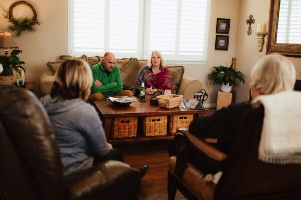 parents talking