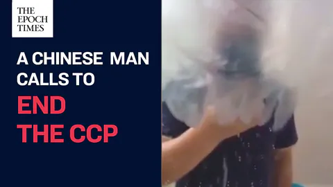Chinese Man Calls For Non-Cooperation Movement to End the Chinese Communist Party