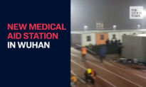 Chinese Authorities Constructed a Large Medical Aid Station in Wuhan