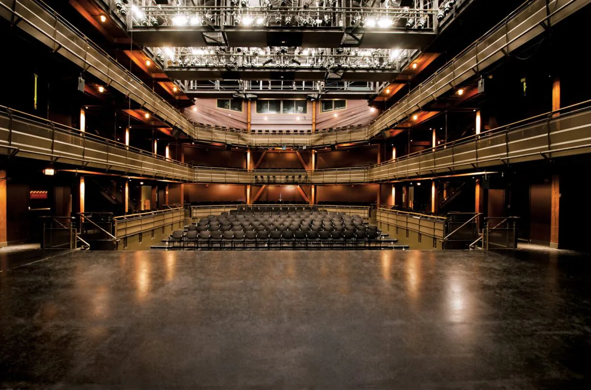 Chicago’s Goodman Theatre now sits empty. (Steven Gross/Goodman Theatre)