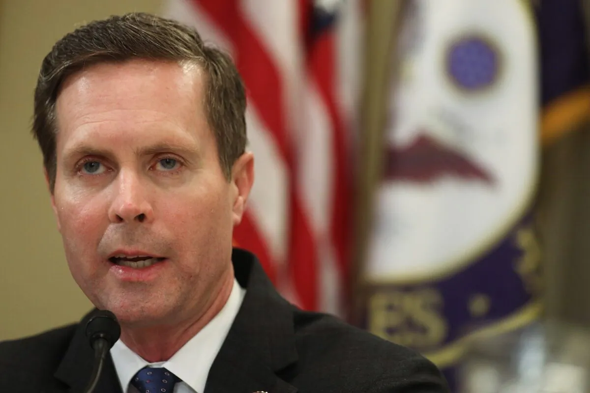 Rep. Rodney Davis (R-Ill.) on Capitol Hill in Washington on Jan. 9, 2020. (Alex Wong/Getty Images)