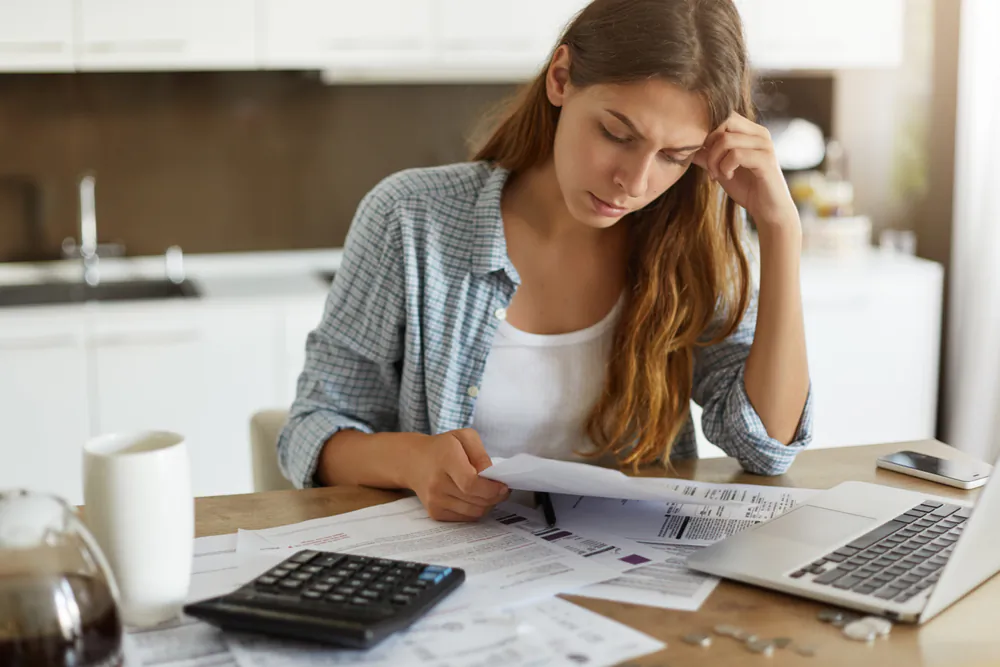 Do not think of this as budgeting, because the situation is changing so fast you cannot really think long-term. Take a breath and just deal with this month. (Wayhome studio/Shutterstock)