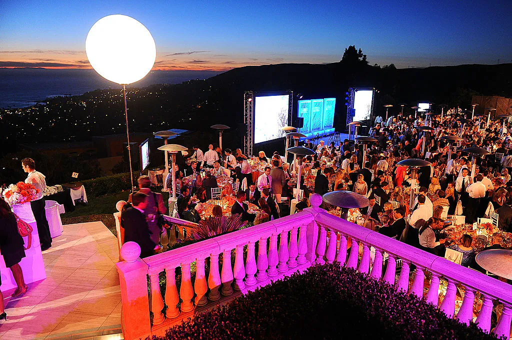 A general view of atmosphere during the annual Oceana SeaChange Summer Party at Villa di Songi in Laguna Beach, Calif., on Oct. 1, 2011. (Jason Merritt/Getty Images)