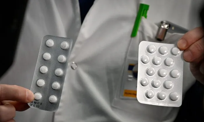 Hydroxychloroquine and chloroquine tablets are shown in at the IHU Mediterranee Infection Institute in Marseille, France, on Feb. 26, 2020. (Gerard Julien/AFP via Getty Images)
