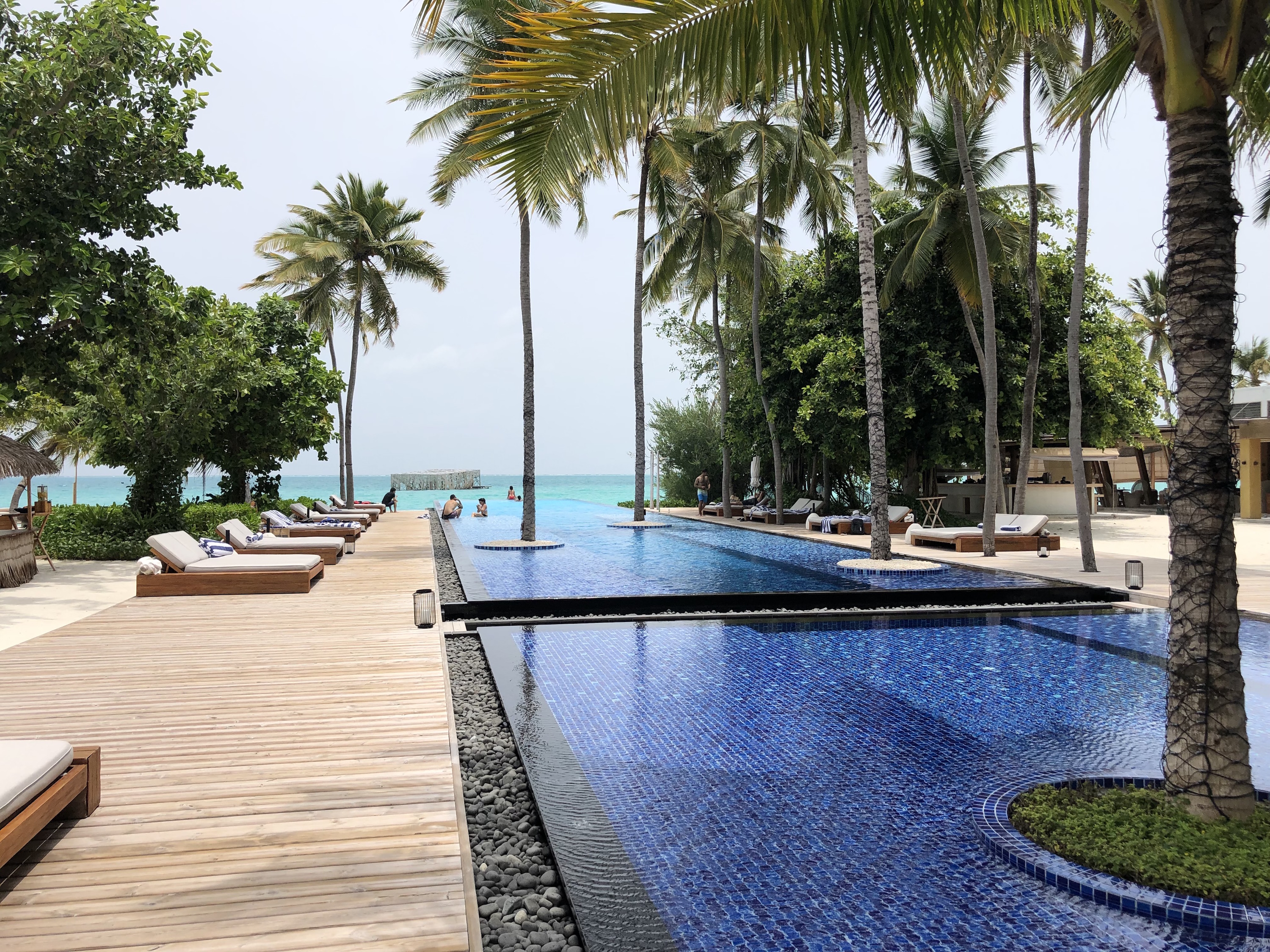 pool in maldives