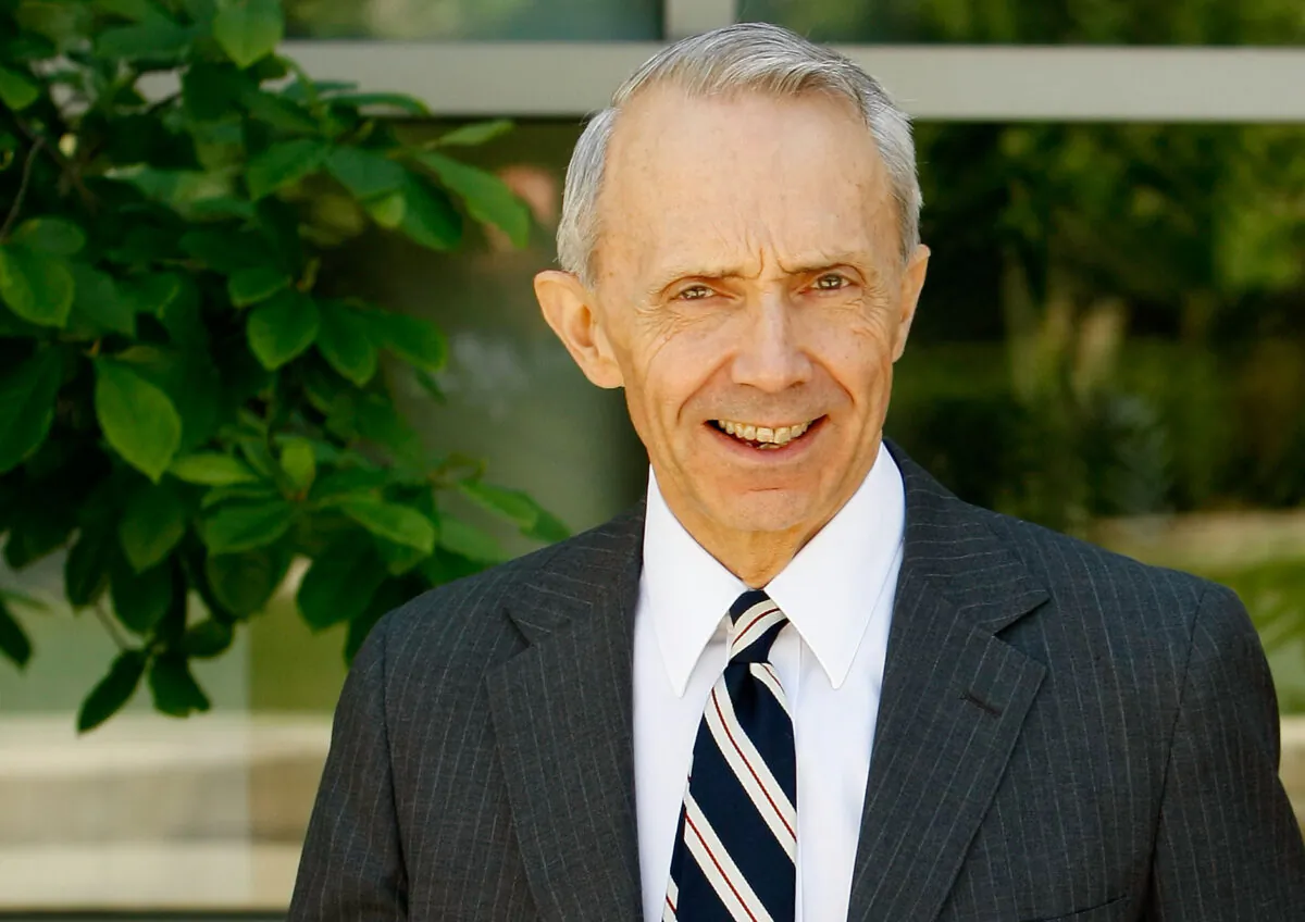 Then-U.S. Supreme Court Associate Justice David Souter at Georgetown University Law Center in Washington on May 20, 2009. (Chip Somodevilla/Getty Images)