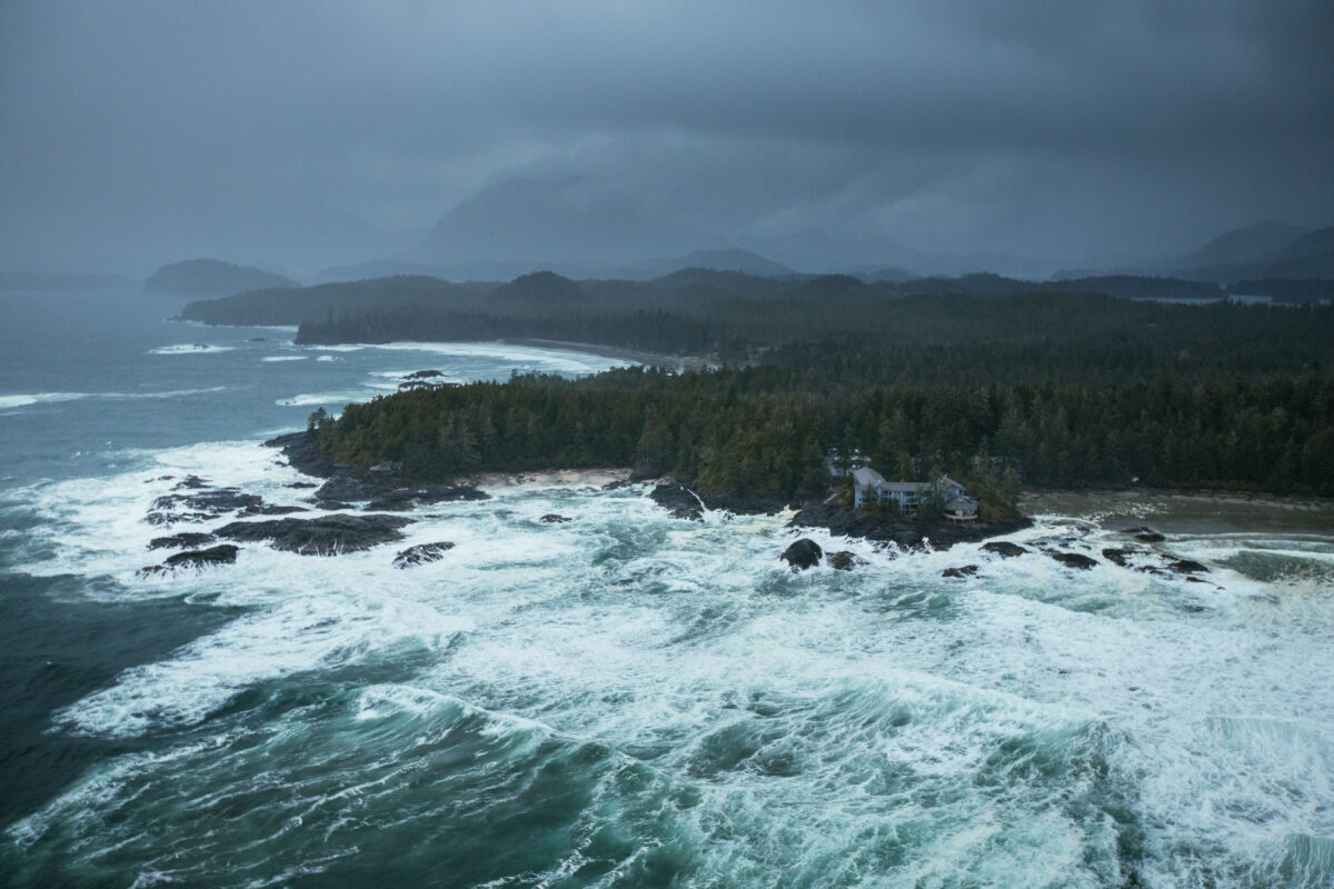 Nature's majesty made manifest in stormy weather. (Jeremy Koreski for The Wickaninnish Inn)