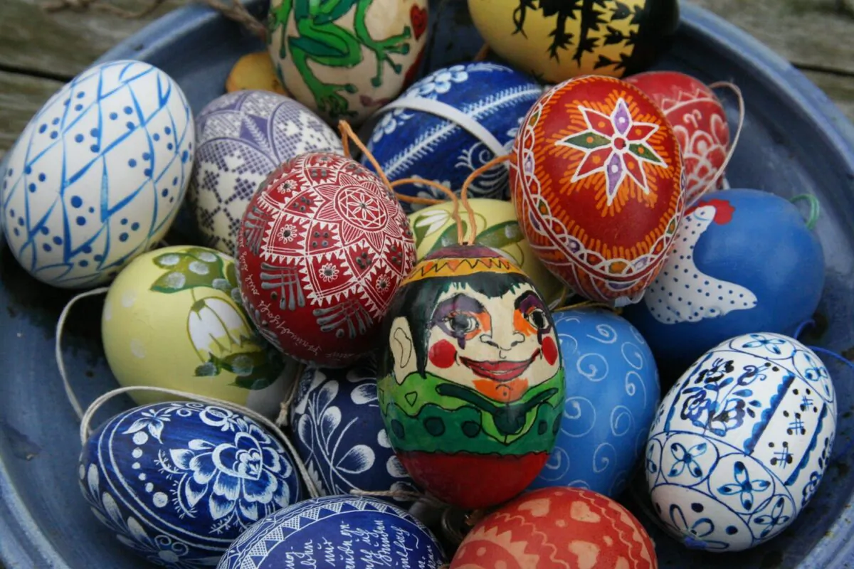 The tradition of Easter Eggs relates the egg to Christianity. (Bee Felten-Leidel / Unsplash)
