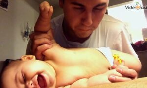 Baby And Dad Moments