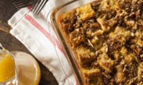 White Chocolate Bread Pudding
