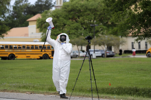 Virus Outbreak Louisiana