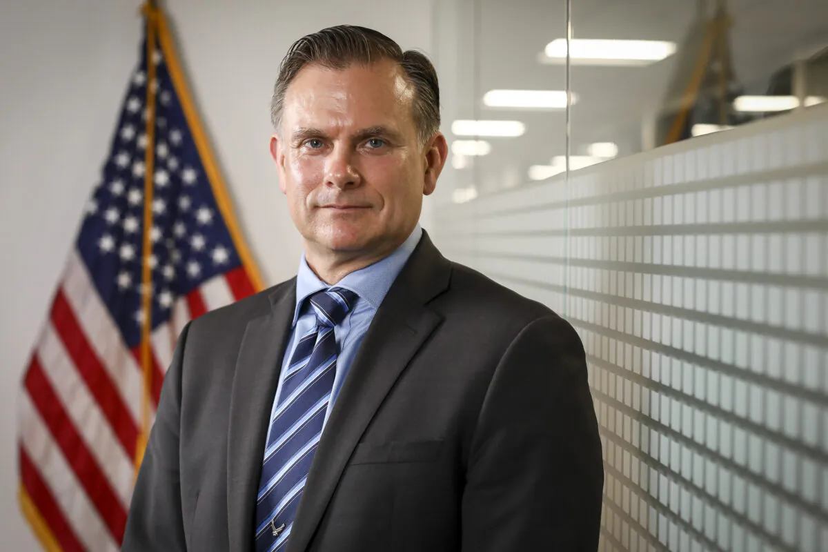 Retired U.S. Air Force brigadier general Robert Spalding in Washington on May 29, 2019. (Samira Bouaou/The Epoch Times)