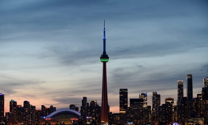 The city of Toronto, Canada, on July 16, 2015. (AFP/Getty Images/Hector Retamal)