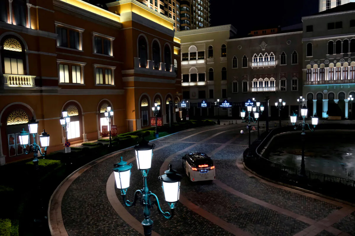A general view shows the Venetian Macao casino and hotel, following the coronavirus outbreak in Macau, China, on Feb. 5, 2020. (Tyrone Siu/Reuters)