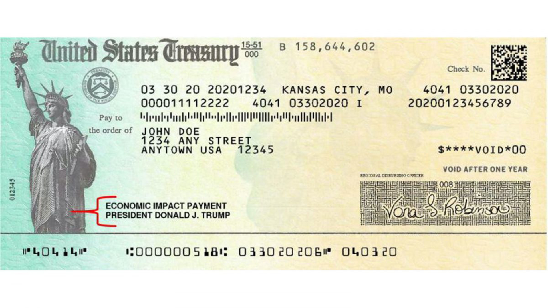 stimulus check