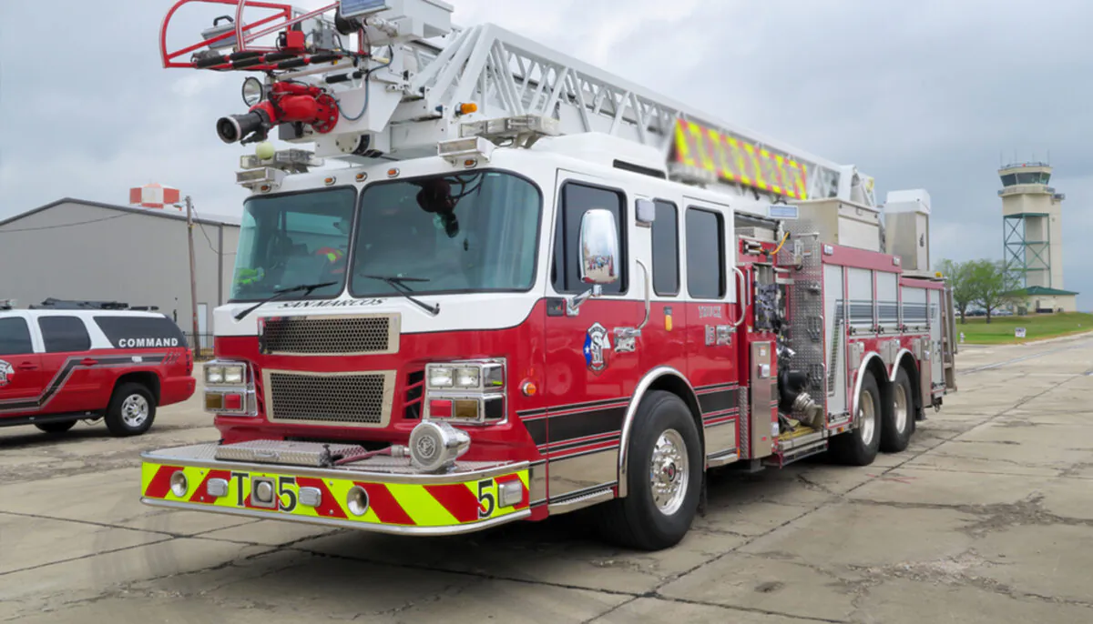 A firetruck.
(Illustration - Shutterstock)   