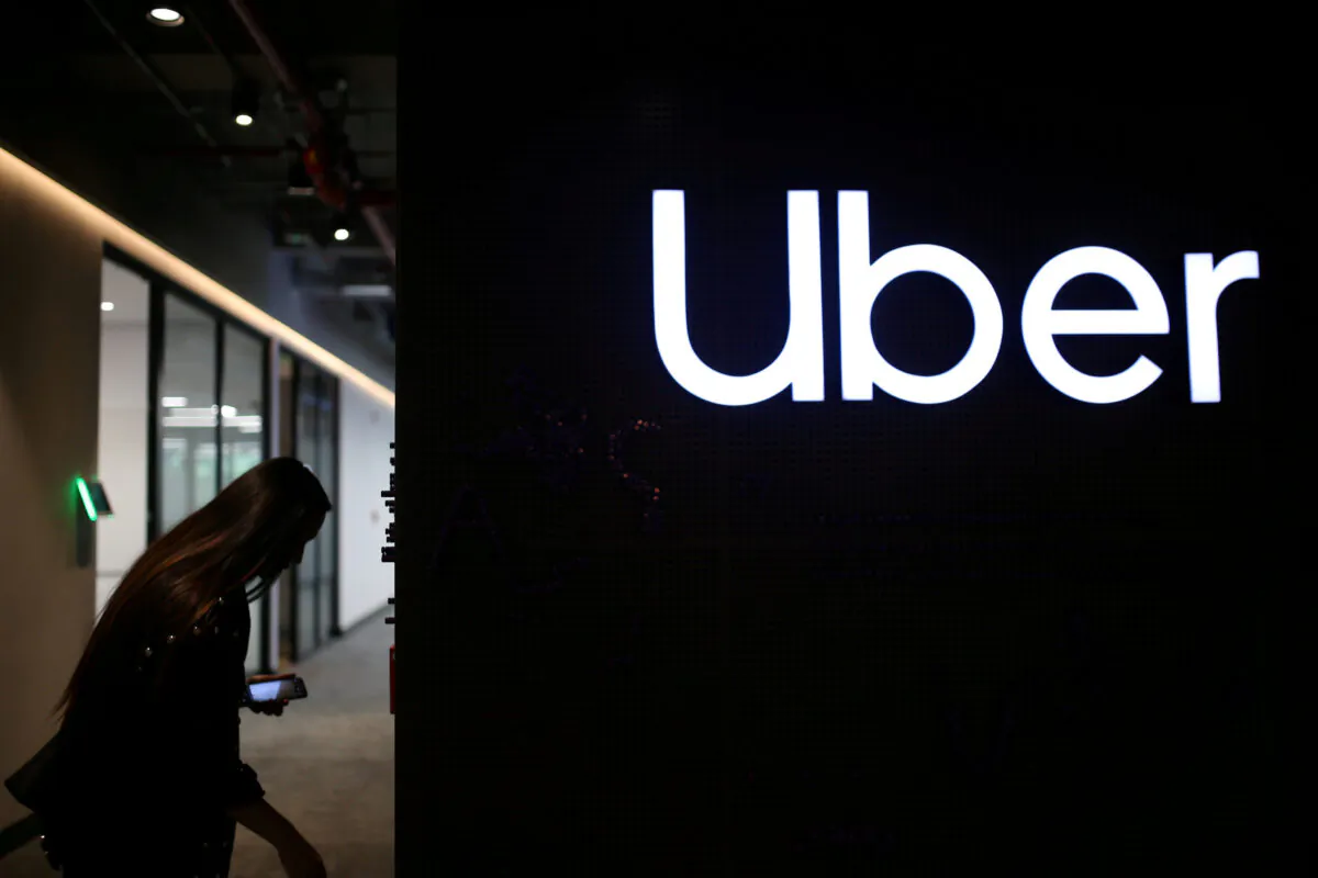 Uber office in Bogota, Colombia. (Luisa Gonzalez/REUTERS)