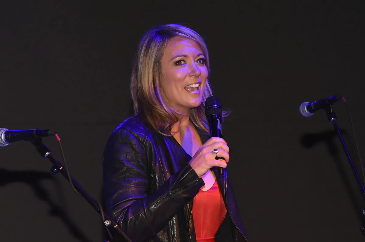 CNN Newsroom Anchor Brooke Baldwin speaks in Washington in a 2017 file photograph. (Rick Diamond/Getty Images for Mother Nature Network)