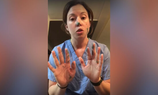 This Nurse Demonstrates Just How Fast Germs Spread Even If You’re Wearing Gloves