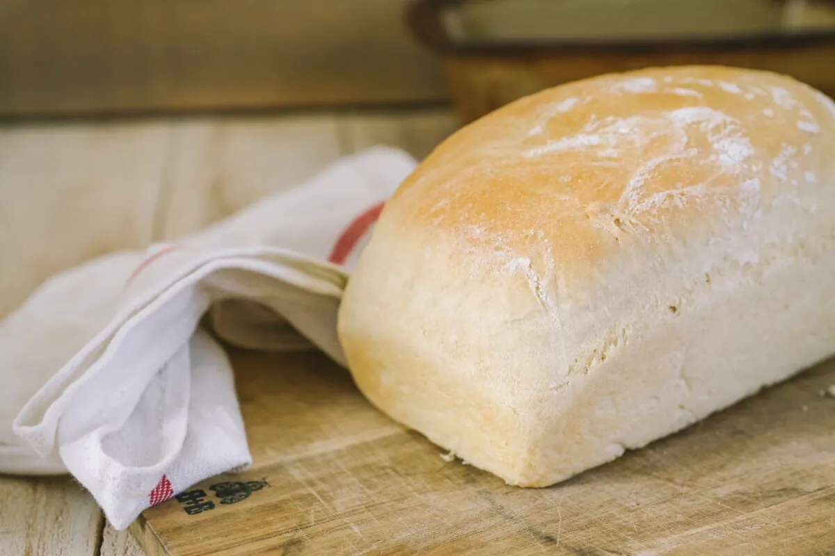 This simple sandwich bread is perfect for beginners.
